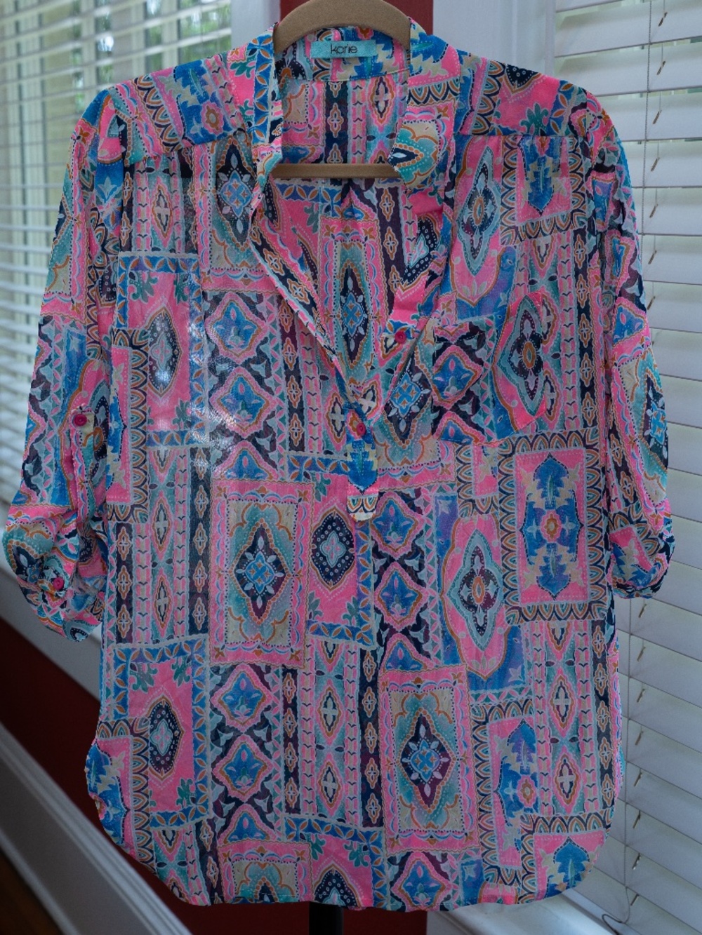 Karlie Colorful Boutique Blouse